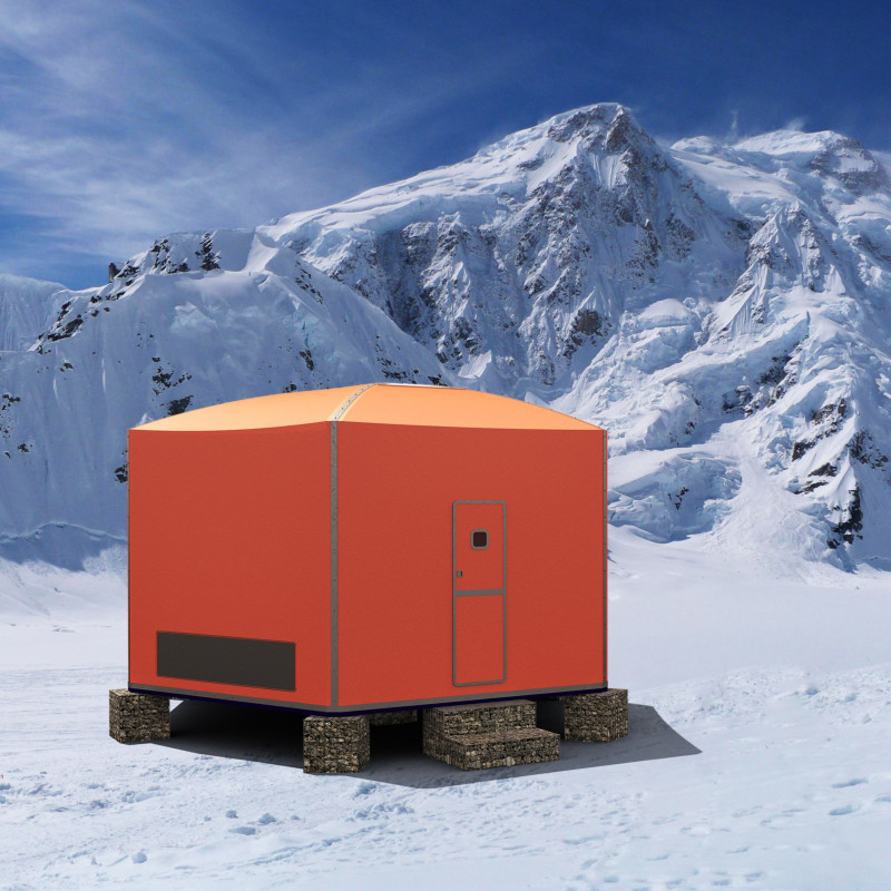 Bamboo Structure Integrated With Rainwater Harvesting in a Portable Mountain Shelter