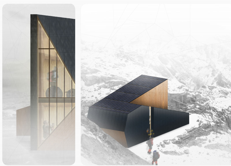 Charred Wooden Shingles and Cross-Laminated Timber Panels Enhance Community Integration and Sustainability
