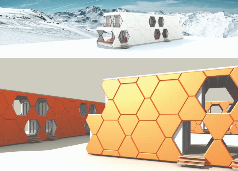 Transportable Steel Huts With Polyurethane Insulation for Sustainable Mountain Living
