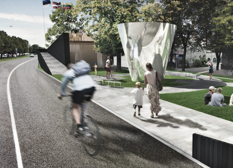 Sound Amplification Through Tarred Wood and Limestone in a Community-Centric Memorial Structure