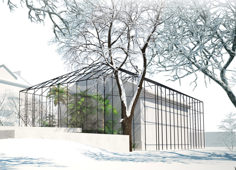 Carbon Absorbing Pavements and Cross-Laminated Timber Create A Sustainable Community Hub  