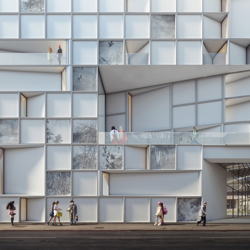 Charred Wooden Shingles and Expansive Glazing Define a Flexible Learning Space
