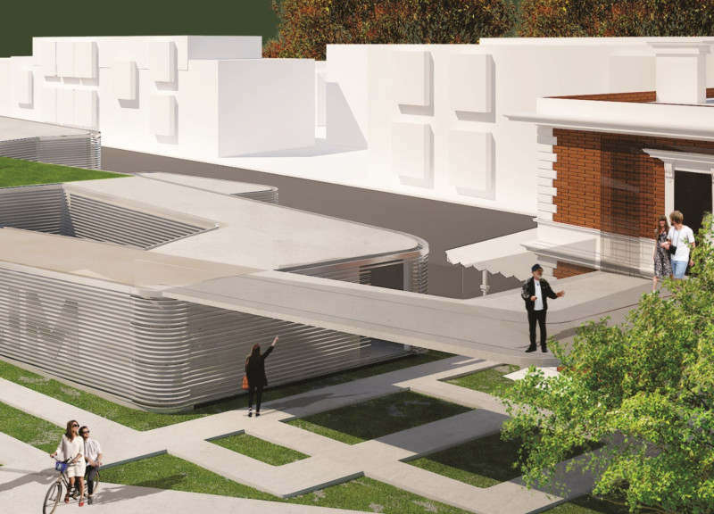 Media Mesh Facade with Transparent Walls Enhances Community Engagement in Sustainable Space  