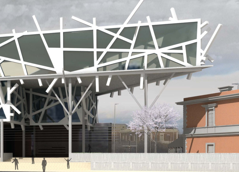 Weaving Transparency With Translucent Glass And Charred Wood Shingles In A Community-Focused Museum