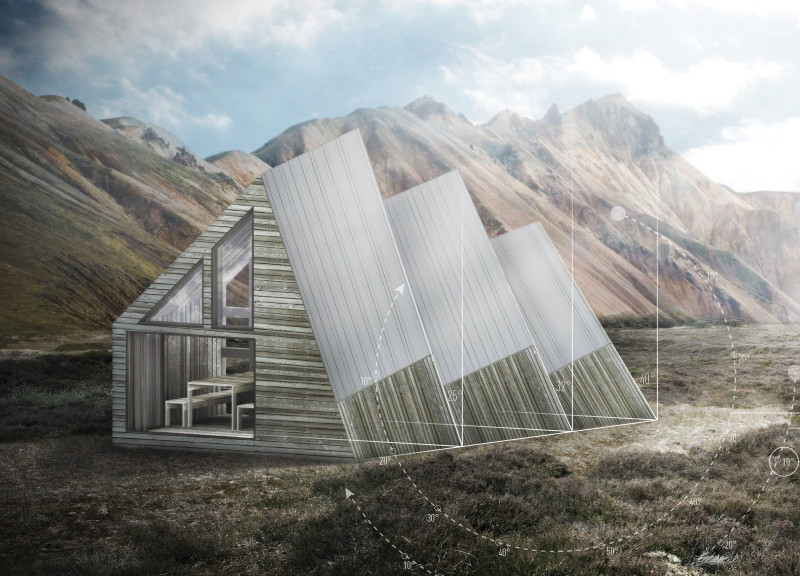 Charred Wooden Shingles Create A Sustainable Retreat In Iceland's Rugged Landscape
