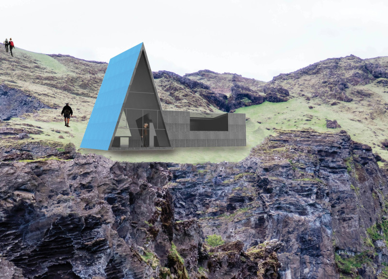 Charred Wooden Shingles and Gasketed Panels in Modular Trekking Cabins Embracing Landscape Integration
