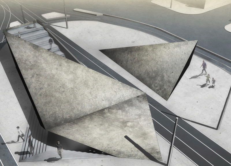 Translucent Concrete and Fragmented Form Create a New Poetry Hall in Rome