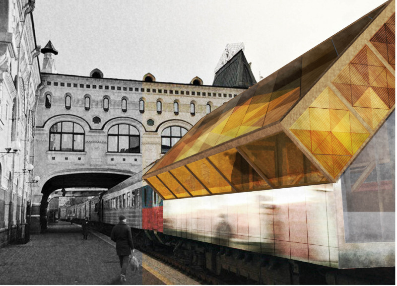 Telescoping Structure Crafted From Local Timber Panels in a Community-Centric Space