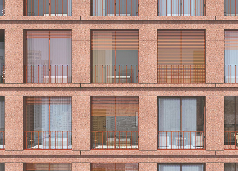 Cross-Laminated Timber Structure With Rooftop Gardens and Eco-Friendly Design Elements