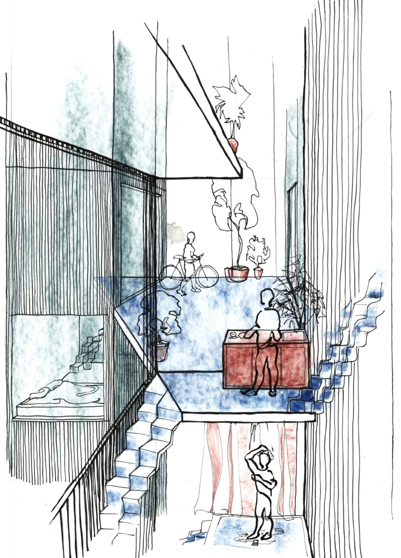 Vertical Living With Glass Facades And Concrete Structures Enhancing Community Interaction  