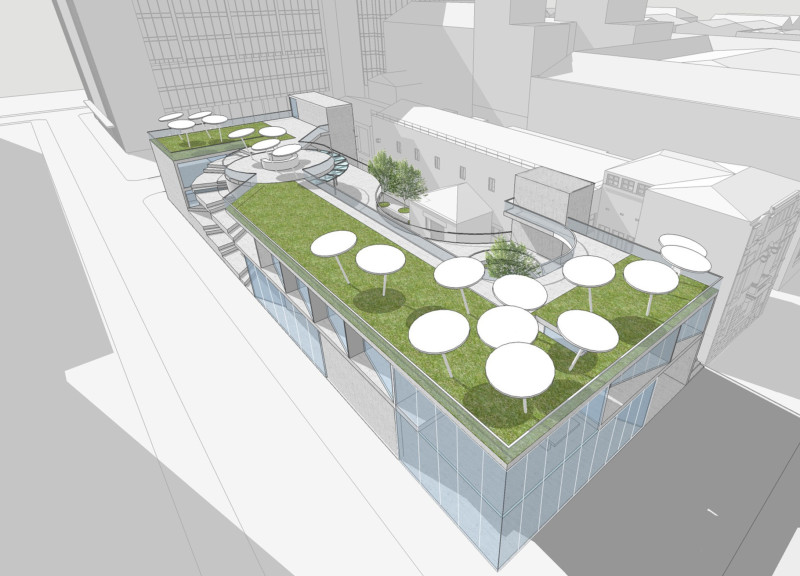 Charred Wooden Facades and Expansive Green Roofs Enhance Creative Community Hub