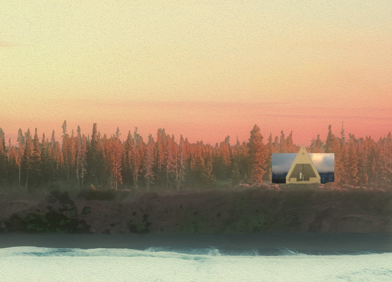 Reflective Spaces Crafted with Cross-Laminated Timber Panels Nestled in the Baltic Landscape  