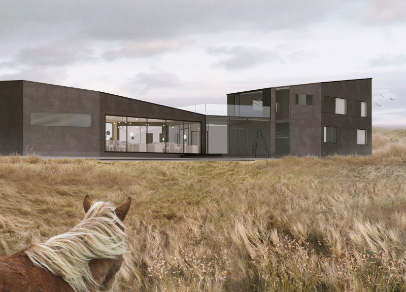 Charred Wooden Shingles and Cross-Laminated Timber Panels Shape a Sustainable Community Hub  