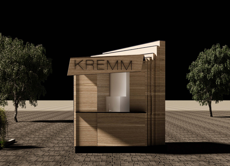 Sustainable Pavilion With Rainwater Harvesting and Plywood Structure
