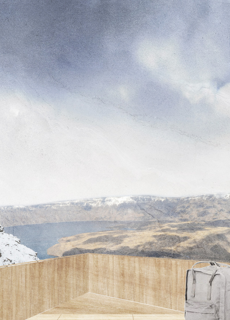 Charred Timber Cladding Enhancing Geothermal Harmony in a Volcanic Landscape