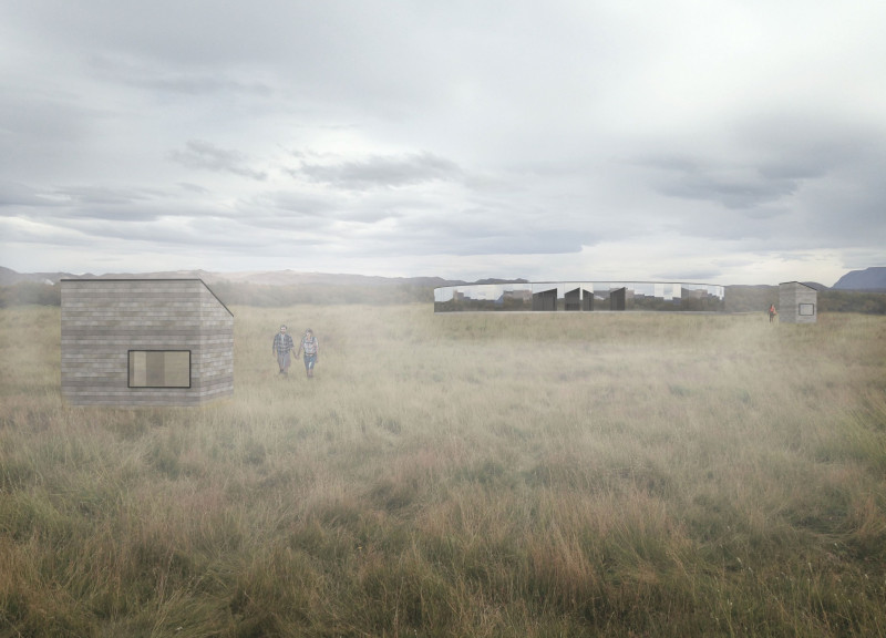 Circular Retreat Crafted from Cross-Laminated Timber Panels and Mirrored Glass Emphasizing Nature's Phenomena  