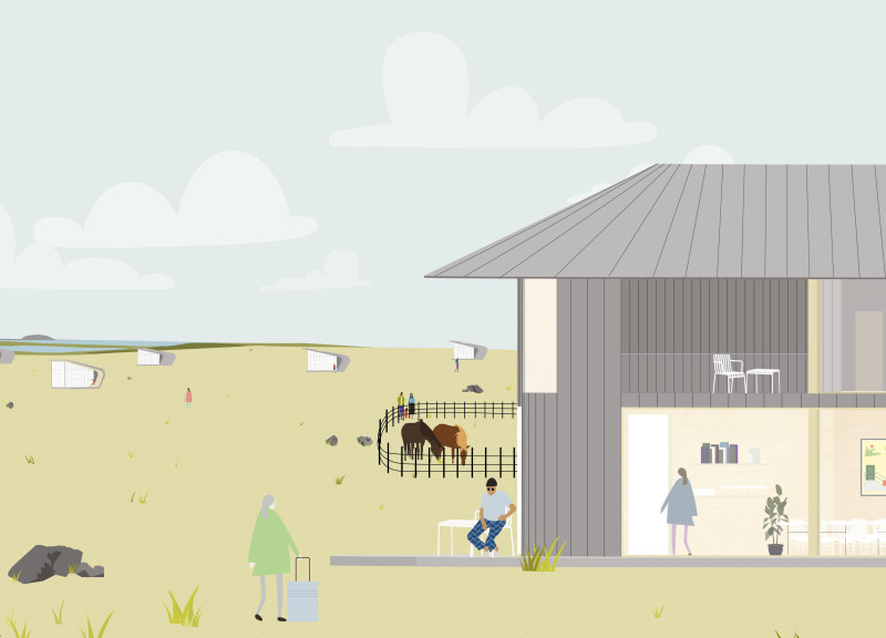 Circular Design Featuring OSB Panels and Thermal Efficiency in Icelandic Hospitality  