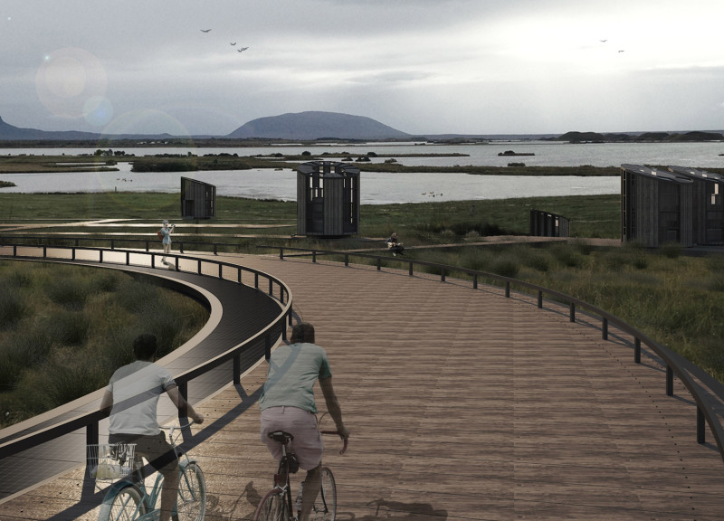 Charred Wooden Shingles and Circular Form Create Sustainable Community Living  