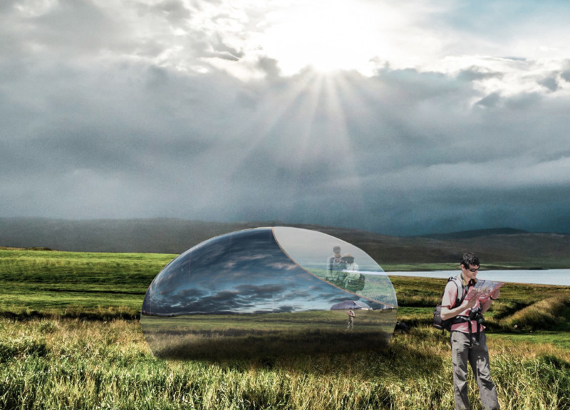 Mobile Hotel Capsules Crafted From Zinc And Cross-Laminated Timber Nestled In Icelandic Landscape