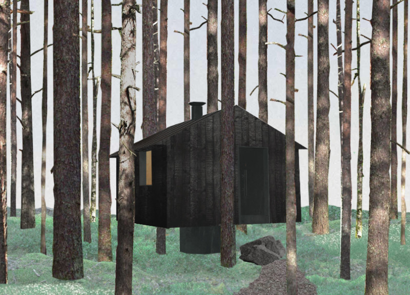 Charred Wooden Shingles and Cross-Laminated Timber Panels Shape A Modern Retreat in the Heart of Norway