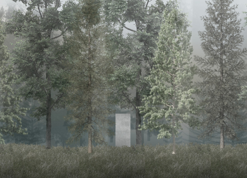 Exploring Acoustic Spaces Within a Circular Retreat Crafted From Natural Materials  