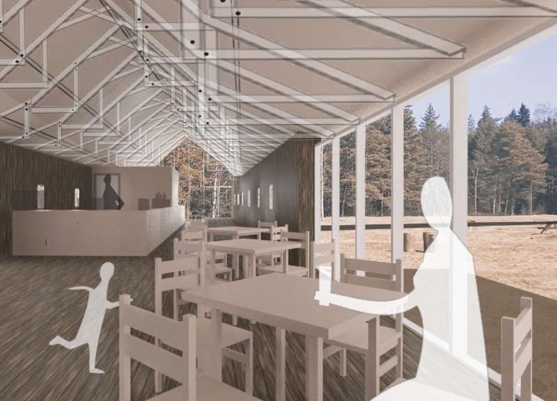 Thatched Roof Structure Embracing Local Timber and Natural Landscapes As Eco-Friendly Visitor Center