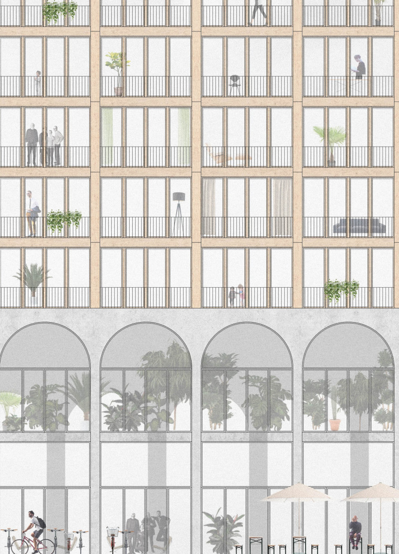 Charred Wooden Shingles and Modular Layouts Integrate Nature and Community in Urban Living  