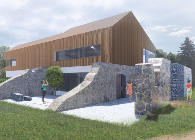 Charred Wooden Shingles and Stone Walls Create a Sustainable Retreat Fostering Local Tea Traditions  