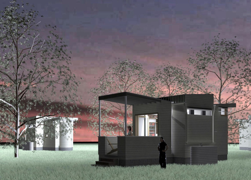 Hydraulic Modularity in Compact Living Spaces With Sustainable Wood and Metal Elements