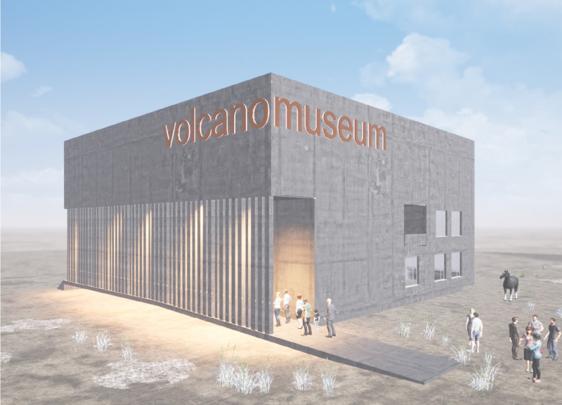 Exposed Concrete and Natural Light Create a Learning Environment Amid Volcanic Landscapes