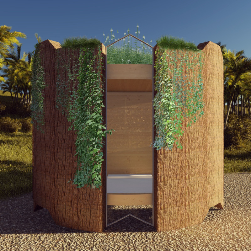 Sustainable Living Enhanced by Cross-Laminated Timber and Natural Insulation in a Compact Urban Residence