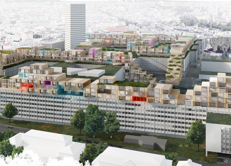 Charred Wooden Shingles and Cross-Laminated Timber Create Dynamic Urban Living Spaces