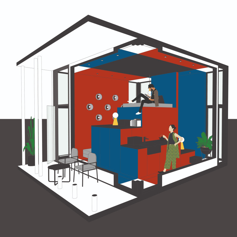 Rainwater Harvesting Green Roof With Modular Cross-Laminated Timber Units  