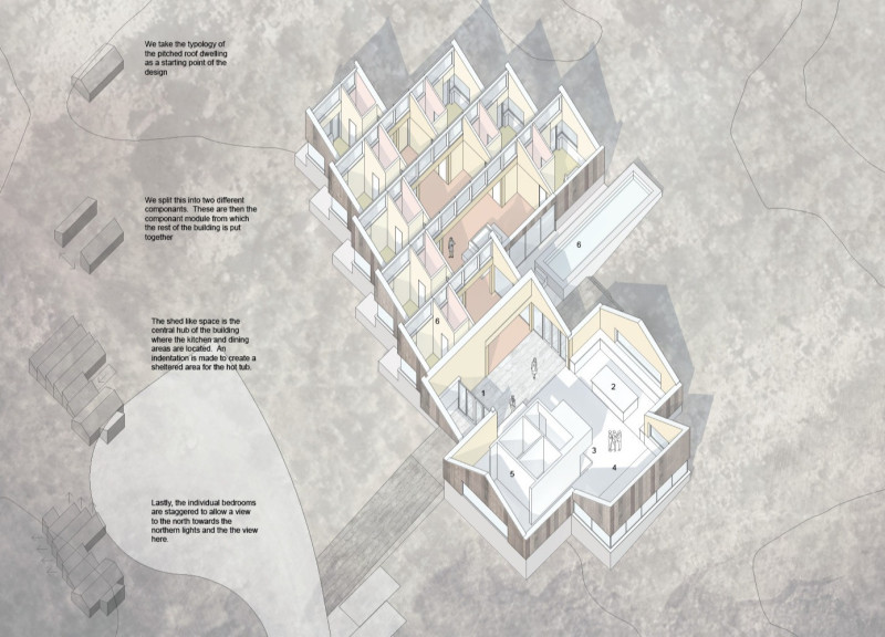 Charred Timber and Modular Dwellings Integrating Communal Spaces in Sustainable Design  