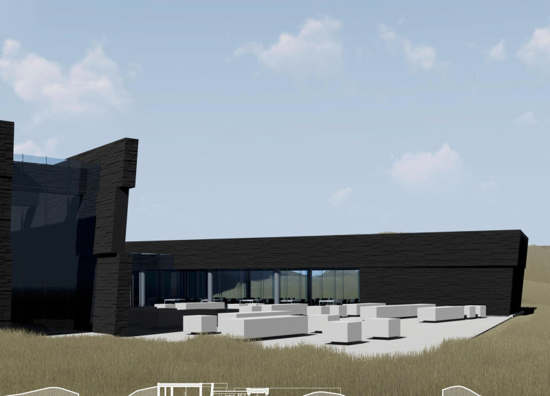 Charred Timber Cladding and Volcanic Stone Create a Museum Integrated With Its Landscape