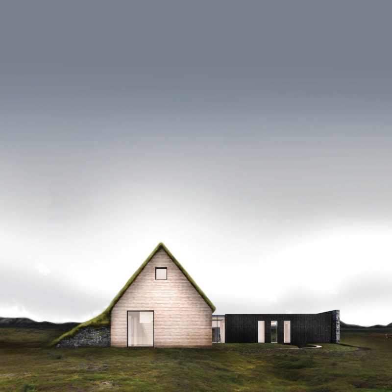 Charred Wooden Shingles and Cross-Laminated Timber Define A Sustainable Community Hub Amid Iceland's Volcanic Landscape