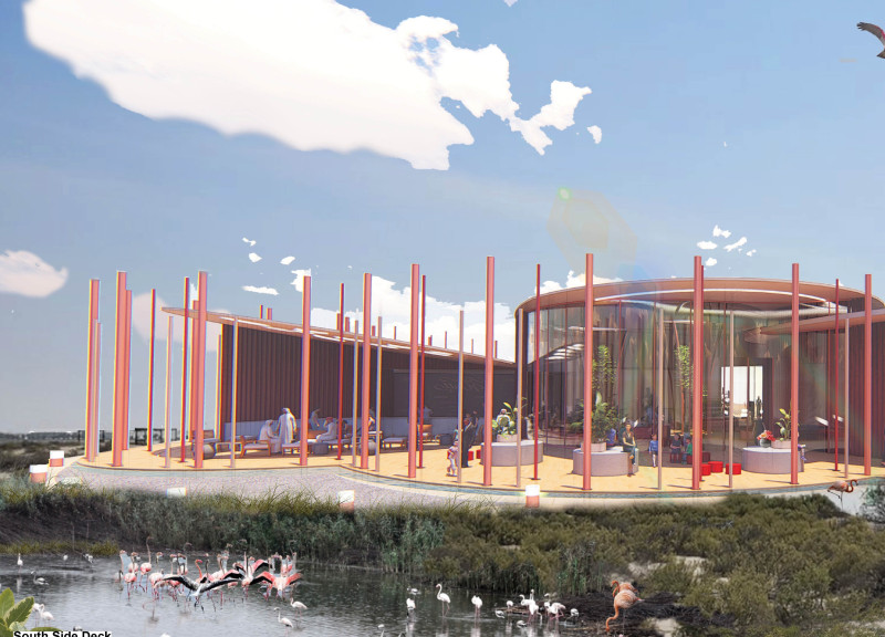 Charred Wooden Shingles and Cross-Laminated Timber Define A Community-Focused Space  