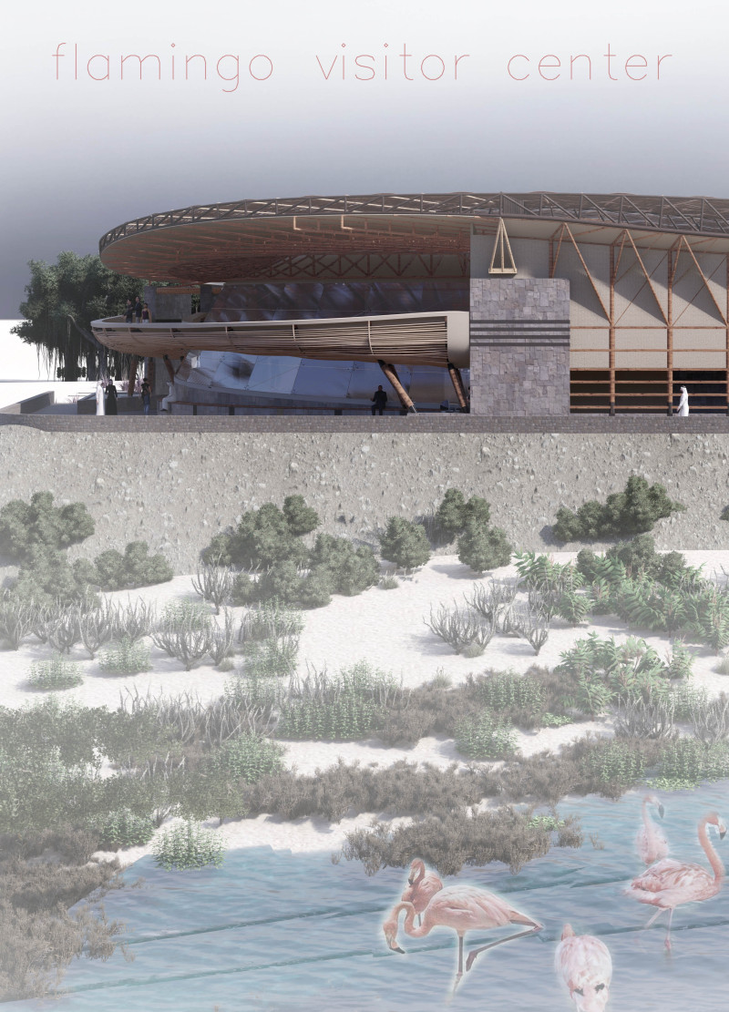 Curvilinear Coral Stone Visitor Center Embracing Natural Ventilation and Local Flora