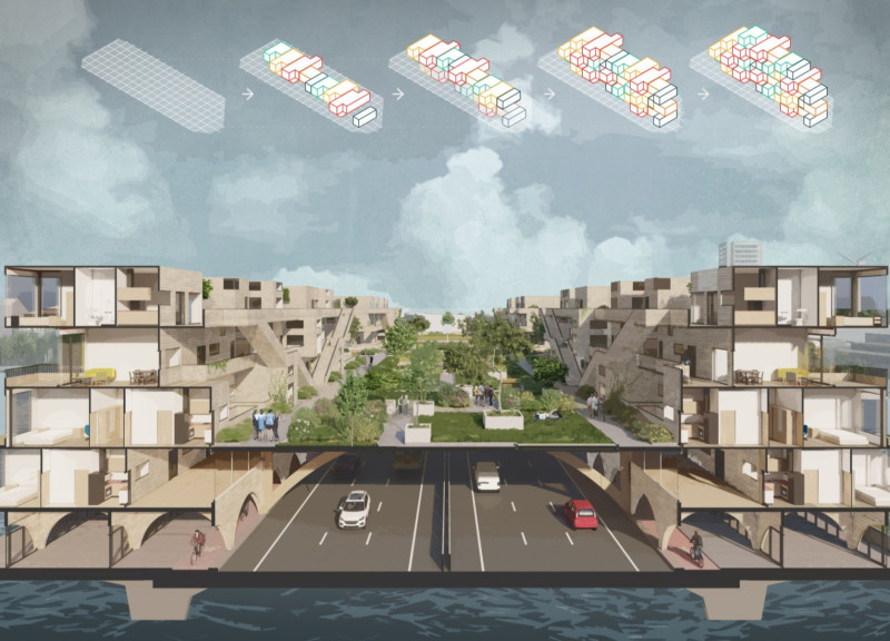 Charred Wooden Shingles and Green Roofs Transforming Urban Living in Affordable Housing Solutions
