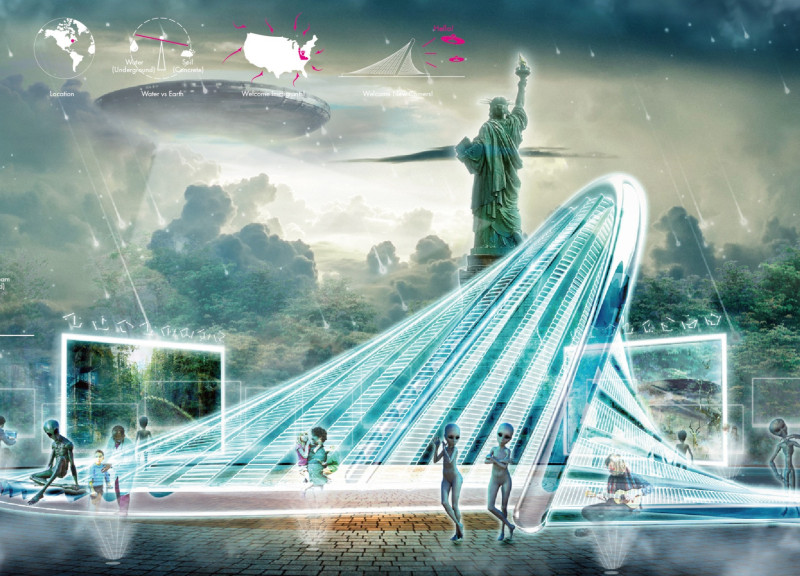 Translucent Glass and Biocomposite Structures in Cohesive Urban Ecosystems  