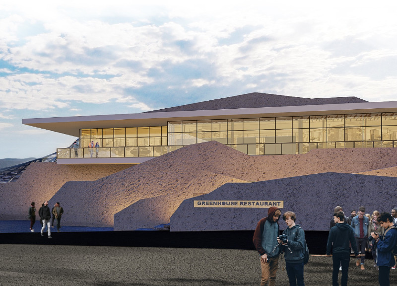 Curvilinear ETFE Foil Structure Enhancing Local Agriculture With Interactive Greenhouse Dining