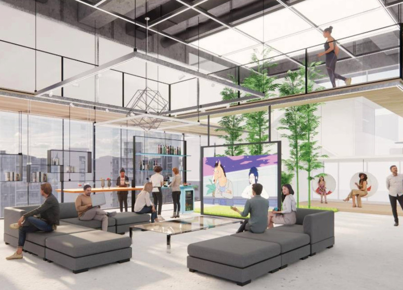 Charred Wood Exteriors and Flexible Spaces Shape A Dynamic Content Creation Hub