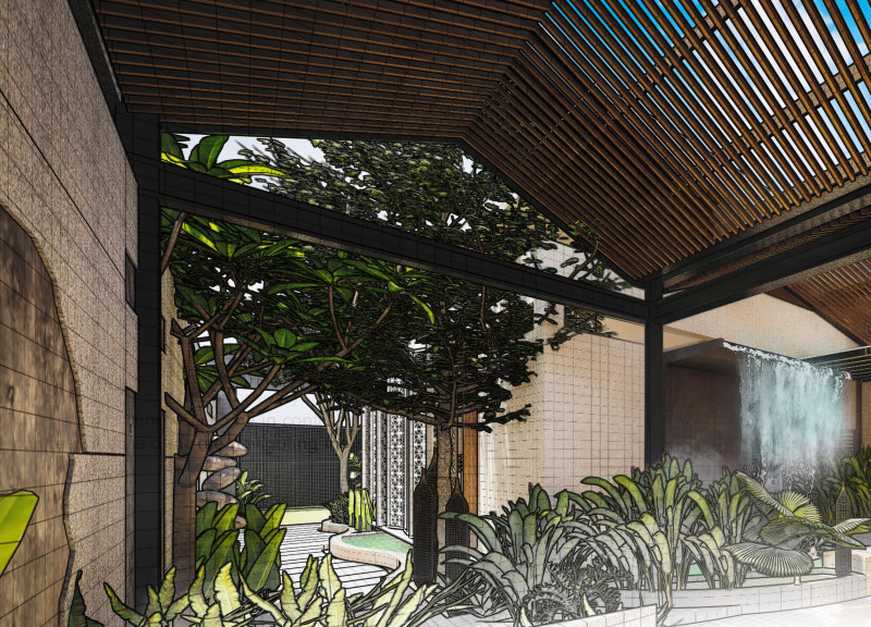 Tactile Patterns and Natural Materials in a Supportive Home for the Visually Impaired  
