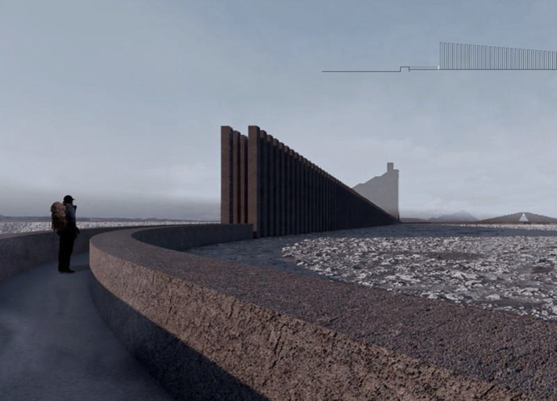 Charred Wooden Shingles and Natural Stone Create Engaging Community Spaces