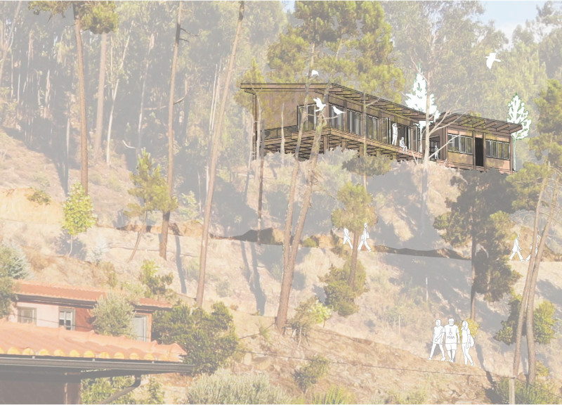 Rammed Earth Walls and Natural Light in a Spiraling Wellness Retreat