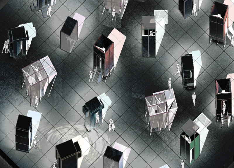 Sensor-Driven Interactivity Within Modular Spaces Crafted From Sustainable Wood and Dynamic Lighting