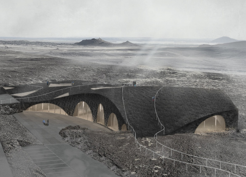 Local Stone Arches and Geothermal Heating in A Natural Dining Experience