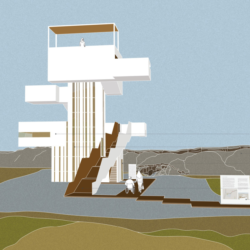 Floating Walkways and Triple-Layered Glass Emphasize Connection to Nature in a Sustainable Visitor Center  
