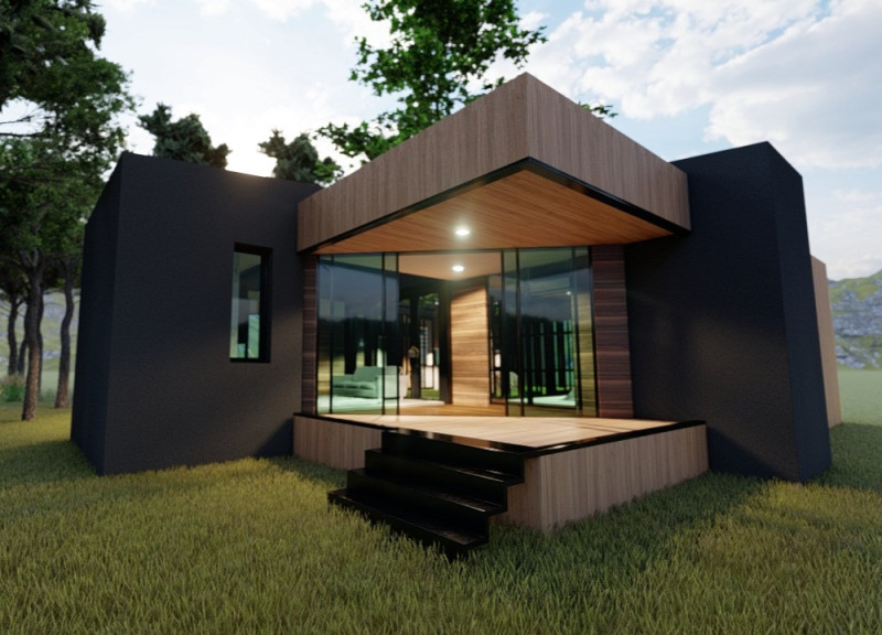 Charred Wooden Shingles and Cross-Laminated Timber Create a Harmonious Residential Retreat  