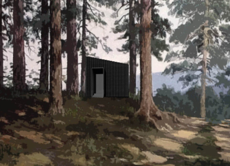 Charred Wooden Shingles Enhance Cliffside Retreat Crafted From Local Materials  